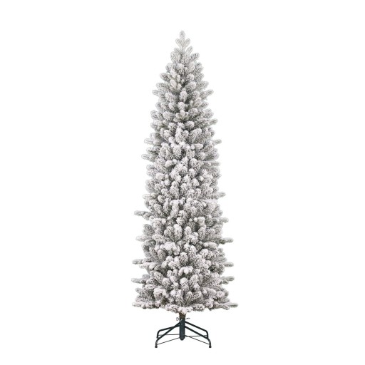 Harma Smalle Kunstkerstboom - H230 x Ø69 cm - Groen Frosted