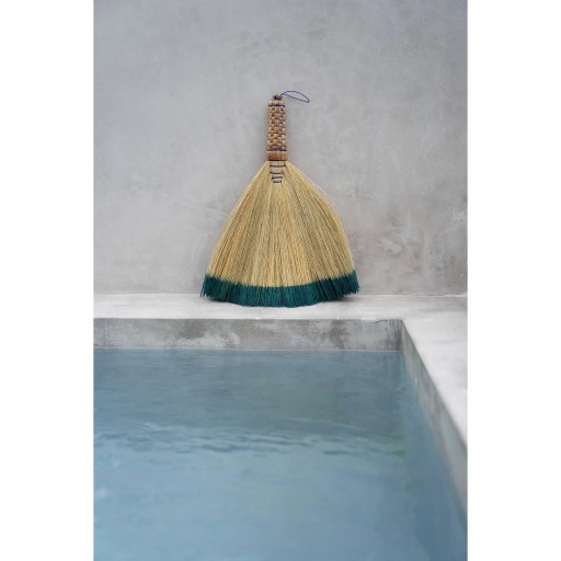 De veegborstel - natuurlijk turkoois