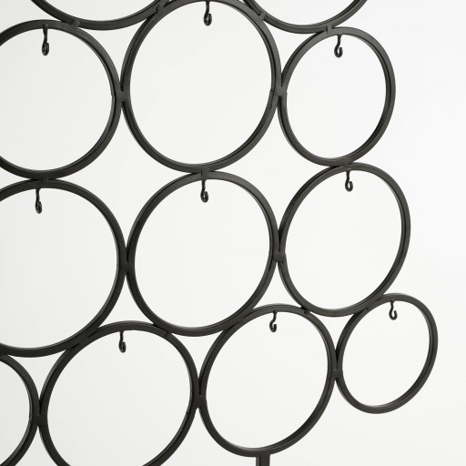 Decoratie Boom voor 16 Ornamenten - L53 x B15 x H117,5 cm - Zwart