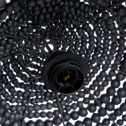 De Houten Kraal Koepel Hanger - Zwart