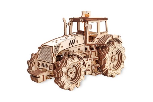 Eco Wood Art 3D Mechanical Puzzle Tractor 891 31.5x17.3x20.7cm