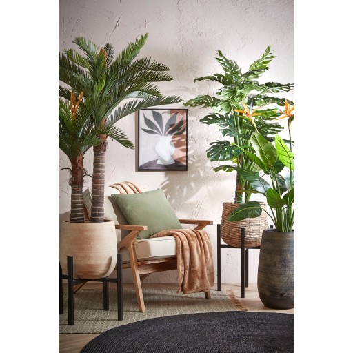 Cycas Palm Kunstplant - H150 x Ø100 cm - Groen
