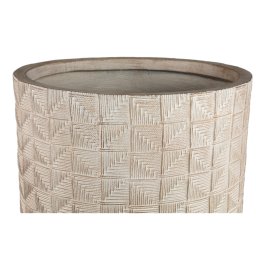 Suguna White Round Magnesium Pot Squares High SV3