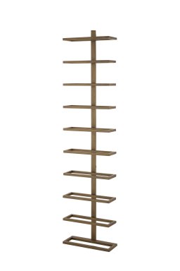 Icon Brass Iron Wall Wine Rack Vertical Layers