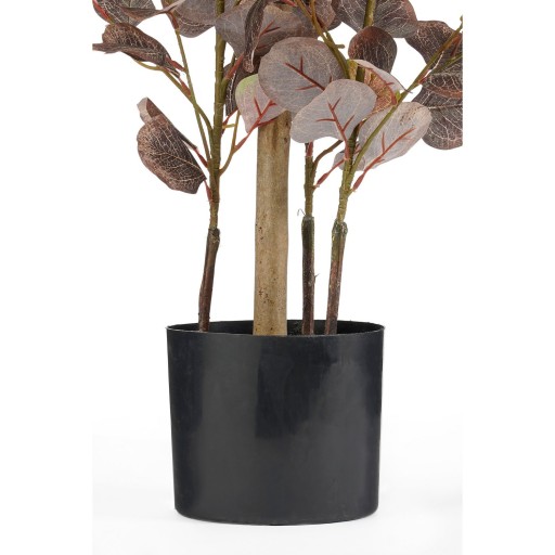 Eucalyptus Kunstplant in Bloempot - H150 x Ø30 cm - Brons