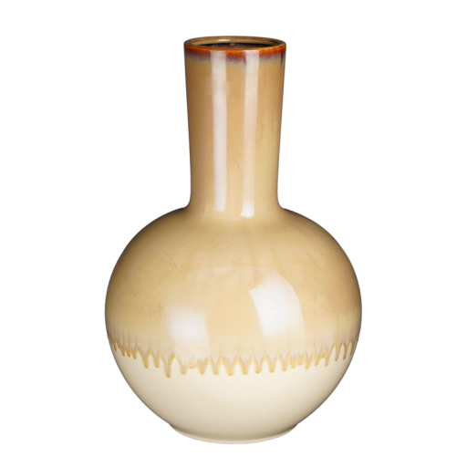 Holm Vaas | Vase H52 x Ø34 cm | Keramiek - Crème