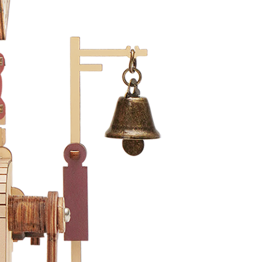 3D Wooden Puzzle Marble Track Marble Run Chocolate Factory, Robotime, LGA02, 25.5x17x31cm