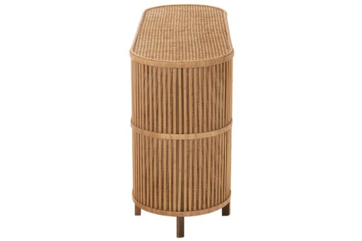 J-Line Table Exo Bamboo/Rattan Natural