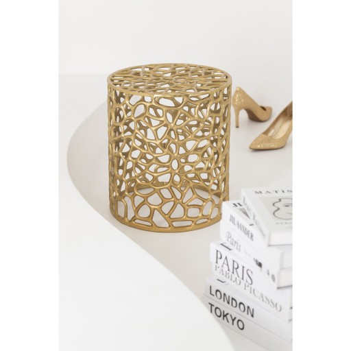 J-Line S/2 Bijzettafel Aluminium Goudkleurig