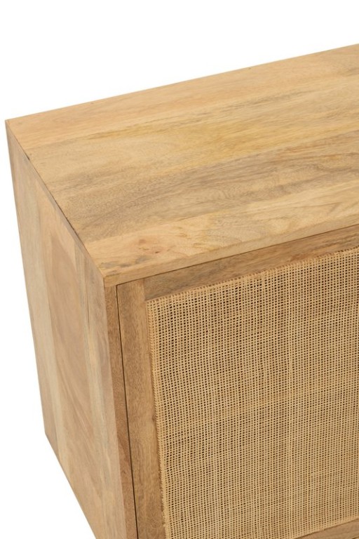 J-Line Rattan Mangohout Dresser Natural