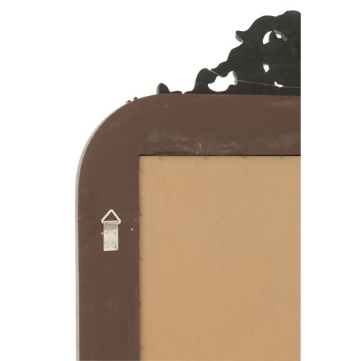 J-Line spiegel Ema - hout - zwart