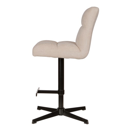 Milan Bar Chair Adjustable Cream