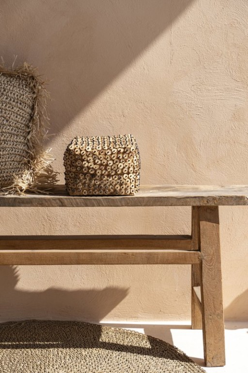 The Coconut Shell Basket - Natural - L