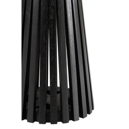 J-Line tafel Vincent - hout - zwart - small