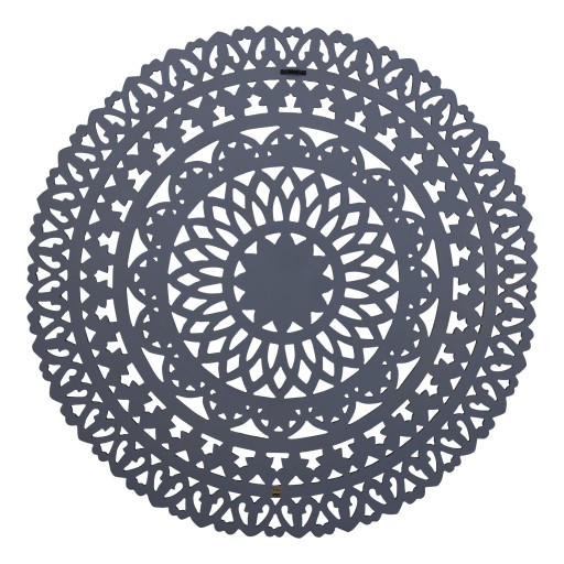 Farris Brown Round Mdf Wall Panel Carved L