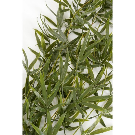 Bamboe Kunst Hangplant - L105 x B35 x H3 cm - Groen