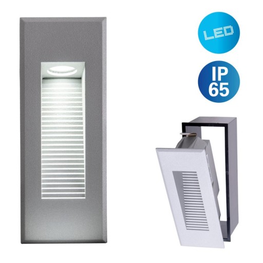 LED recessed outdoor wall light "Kolari"