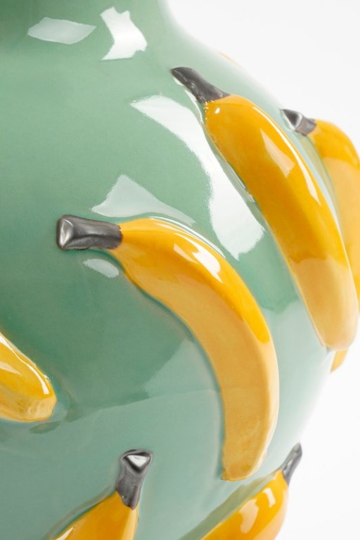 Mosa Vase - H38 x Ø34 cm - Ceramics - Light green