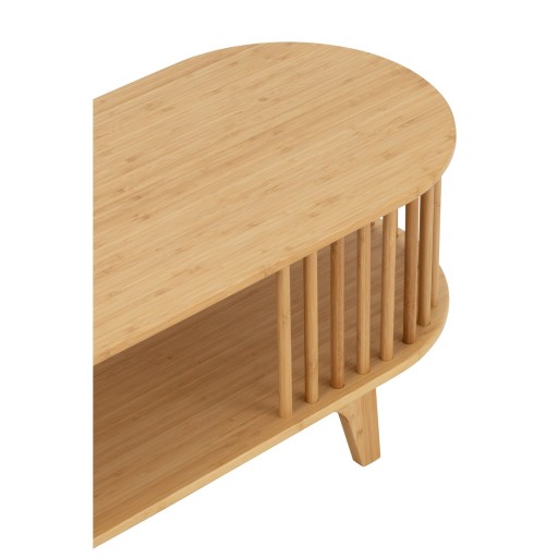 J-Line TV kast Live - bamboe - naturel