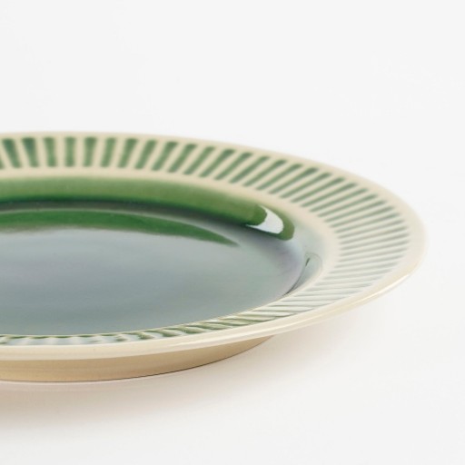 Elice Ontbijtbord - Ø21,5 cm - Keramiek - Groen