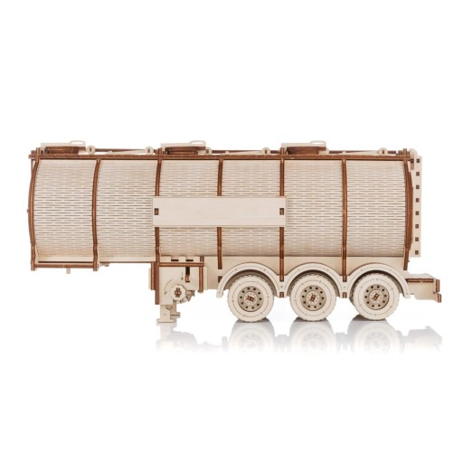 Eco Wood Art (EWA) 3D Houten Puzzel Tank Semitrailer for Truck “Road King”, 410, 39,7x10,8x20cm