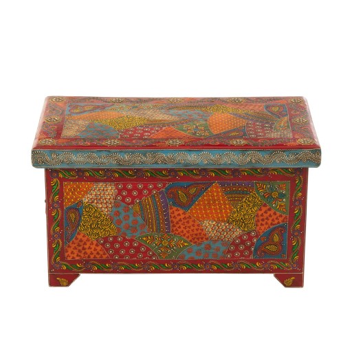 J-Line Koffer Delhi Mango Hout Mix