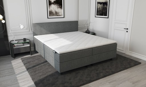 Mörgenn Opberg Boxspring Antraciet 140x200
