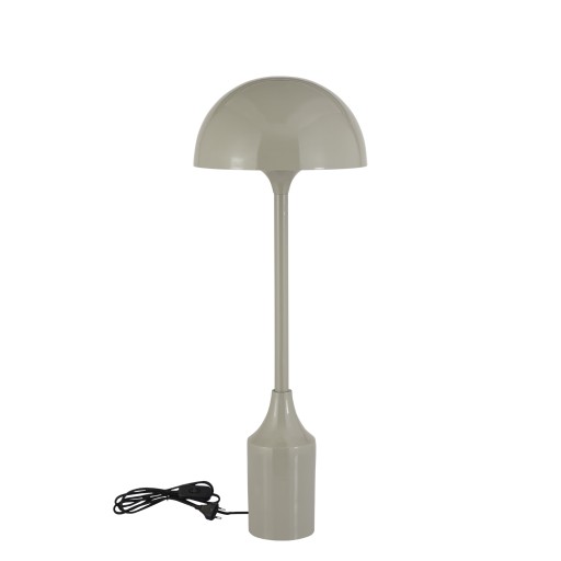Tanaiya Cream Round Iron Table Lamp Round Cap