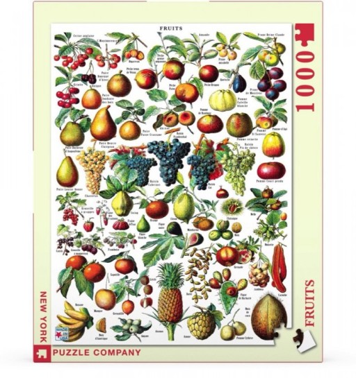 New York Puzzle Company Fruits - 1000 pieces