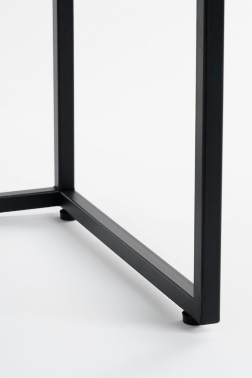 Clifton storage cupboard with doors - L38 x B35 x H90 cm - Metal - Black