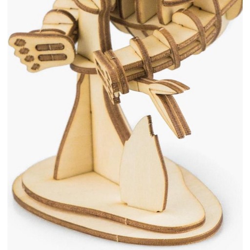 Robotime 3D Houten Puzzel Panda, TG202, 7,7x6,8x12cm