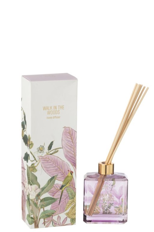 J-Line geurolie Walk in the Woods - Mimosa & Rose - 180ml