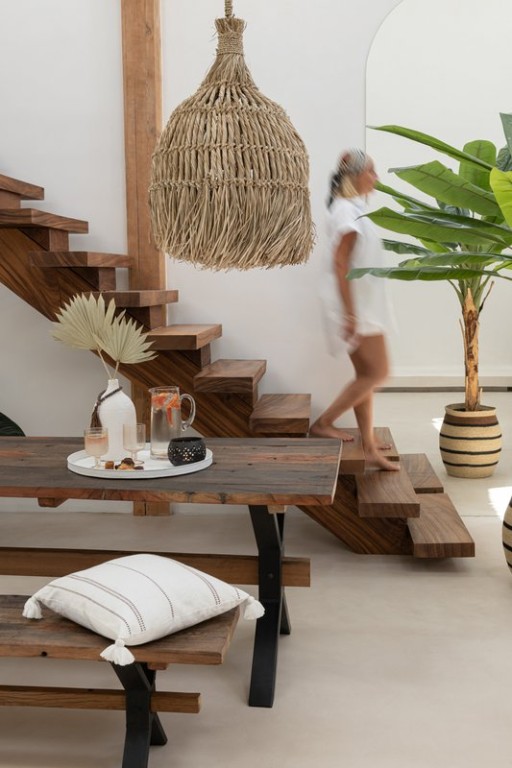 J-Line Aged sofa - wood - brown