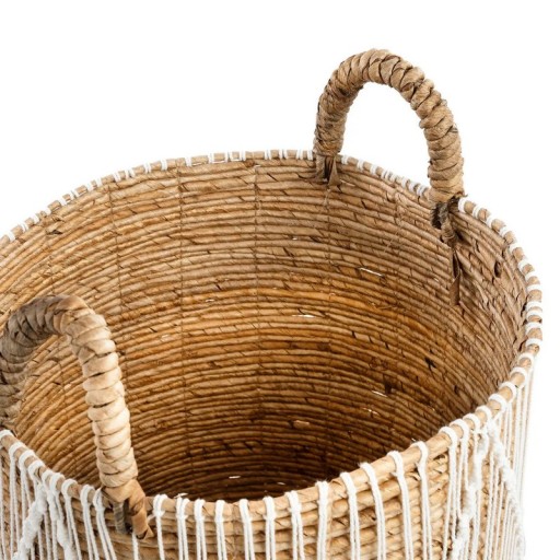 The Straight Stitched Macrame Basket - M