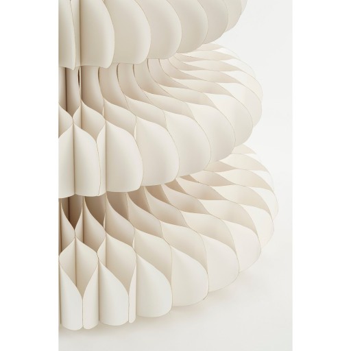 Decoratie Kerstboom - H152 x Ø104 cm - Papier - FSC 100% - Wit