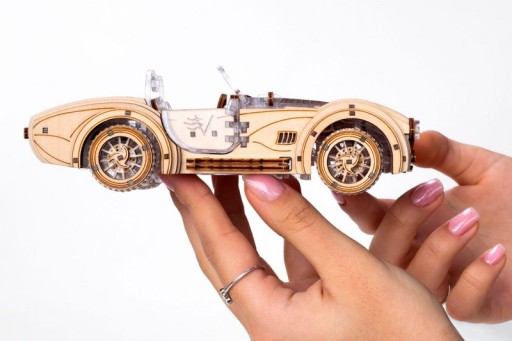 Lace Models 3D Model Building Kit, Speedster V2, AKV-02 16.4x8x5.5cm
