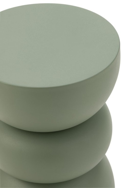 J-Line side table Lise - iron - green