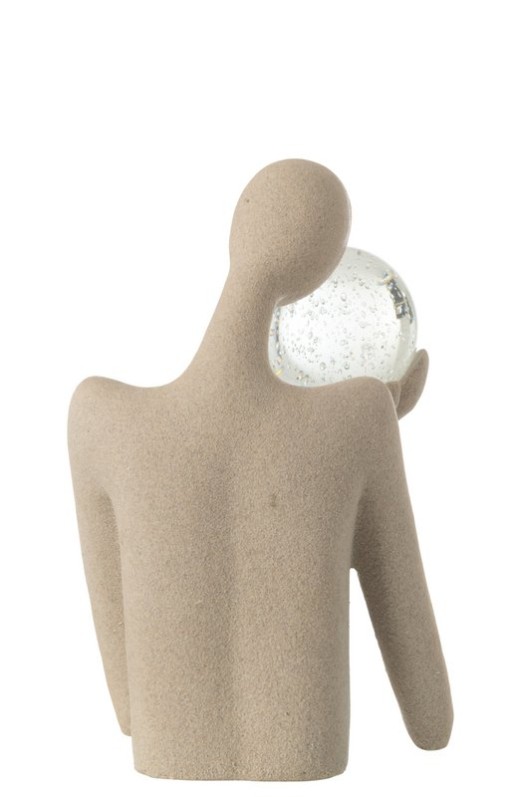 J-Line Buste Bal Resin/Kristal Beige