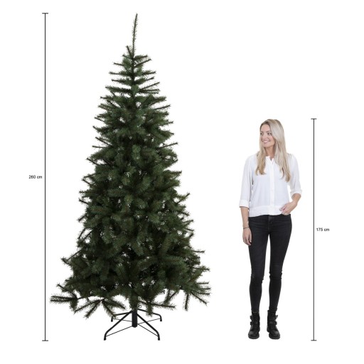 Tuscan Kunstkerstboom - H260 x Ø152 cm - Groen