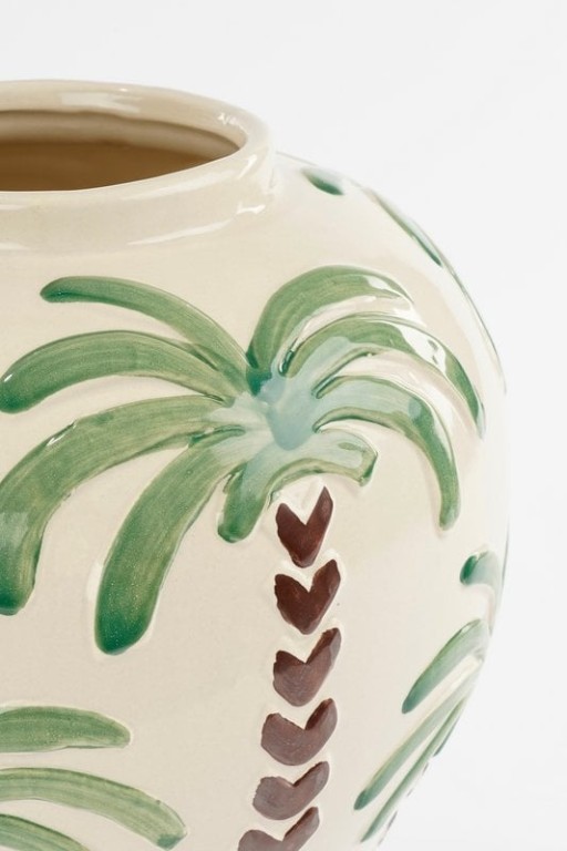 Paradiso Vase - H32 x Ø26 cm - Ceramics - Off -White