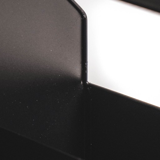 Opbergdoos - Organizer - Metaal - Zwart - 30x17x17cm