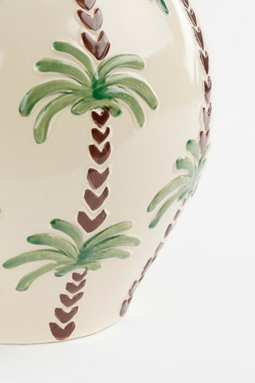 Paradiso Vase - H28 x Ø28 cm - Ceramics - Off -White