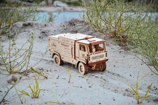 ECO WOOD ART 3D Mechanical Puzzle MAZ-5309RR, 686, 35.2x13.1x16.7cm