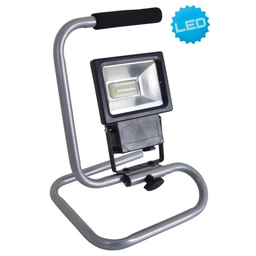 LED outer light "Baro" made of metal and glass in black, with integrated LED