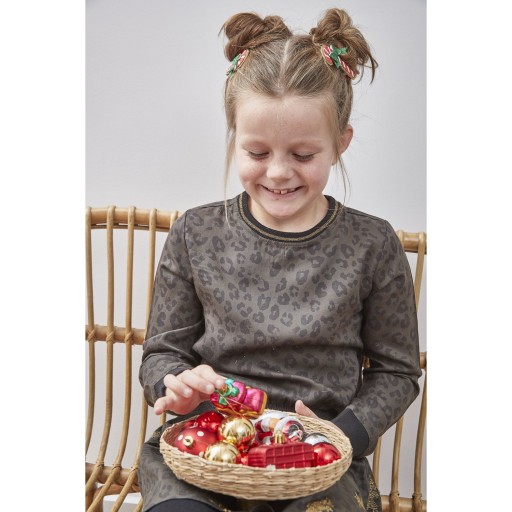 Joy Kunstkerstboom met 26 Ornamenten en LED Verlichting - H90 x Ø50 cm - Groen