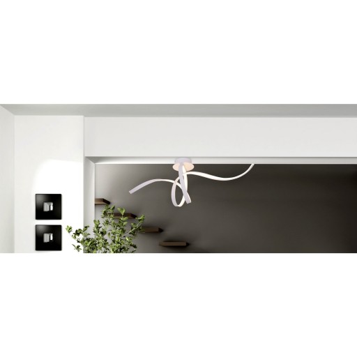 LED -plafondlamp L: 120 cm Wit "Odrive"