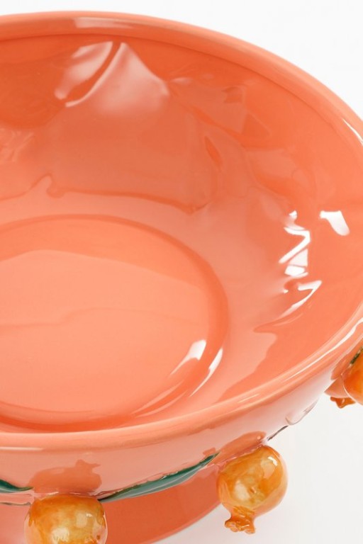 Melika Decoration Scale - H16 x Ø39 cm - Ceramics - Pink