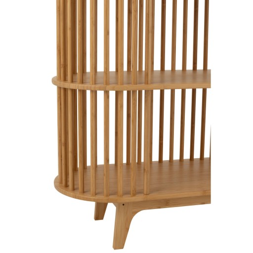 J-Line kast Live - bamboe - naturel