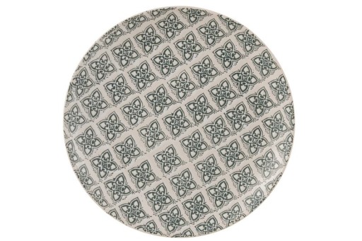 J-Line Decorative Plate Kousa Porcelain Blue/White