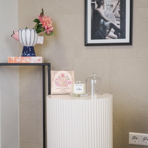 Geurkaars - Glass Dome via Savona Milan - 100Gram